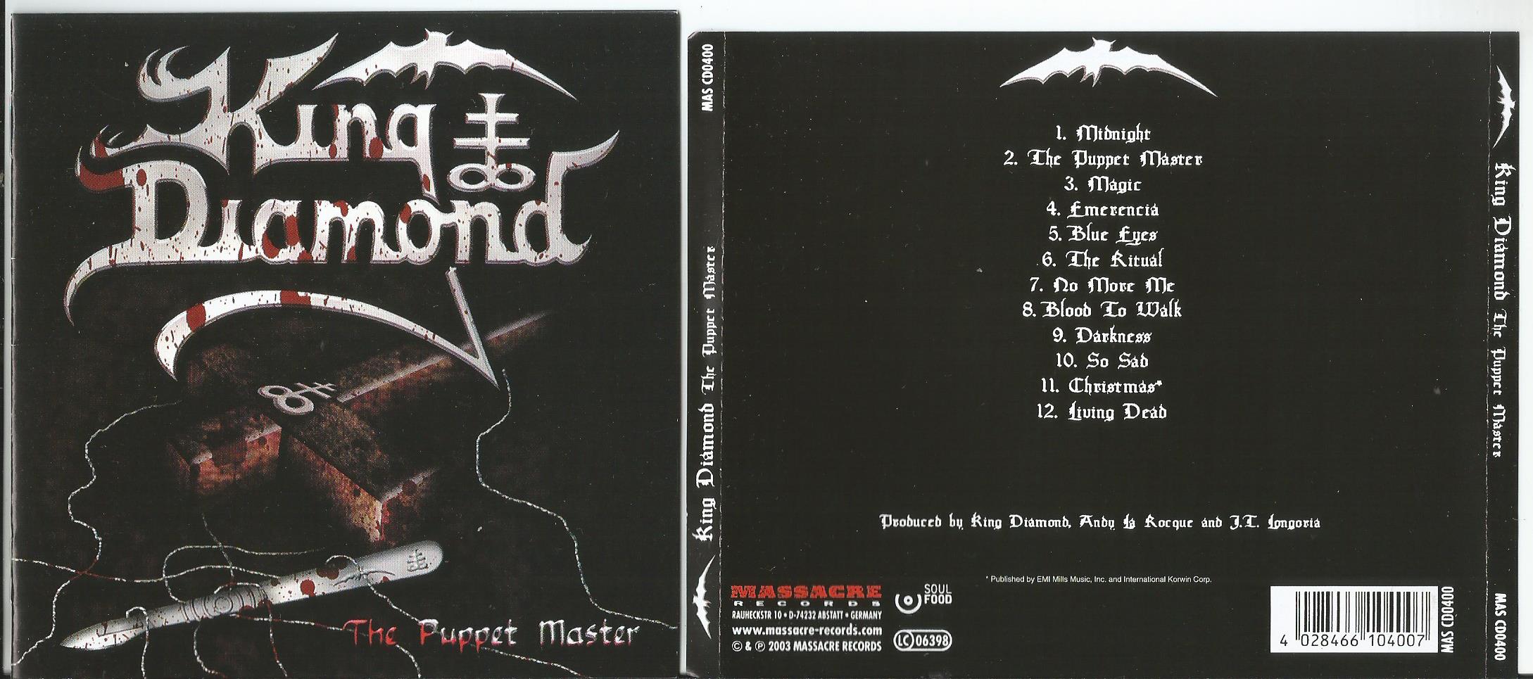 The Puppet Master 12page Booklet With Lyrics By King Diamond Cd With Apexmusic Ref 1279009060 king diamond the puppet master 12page booklet with lyrics