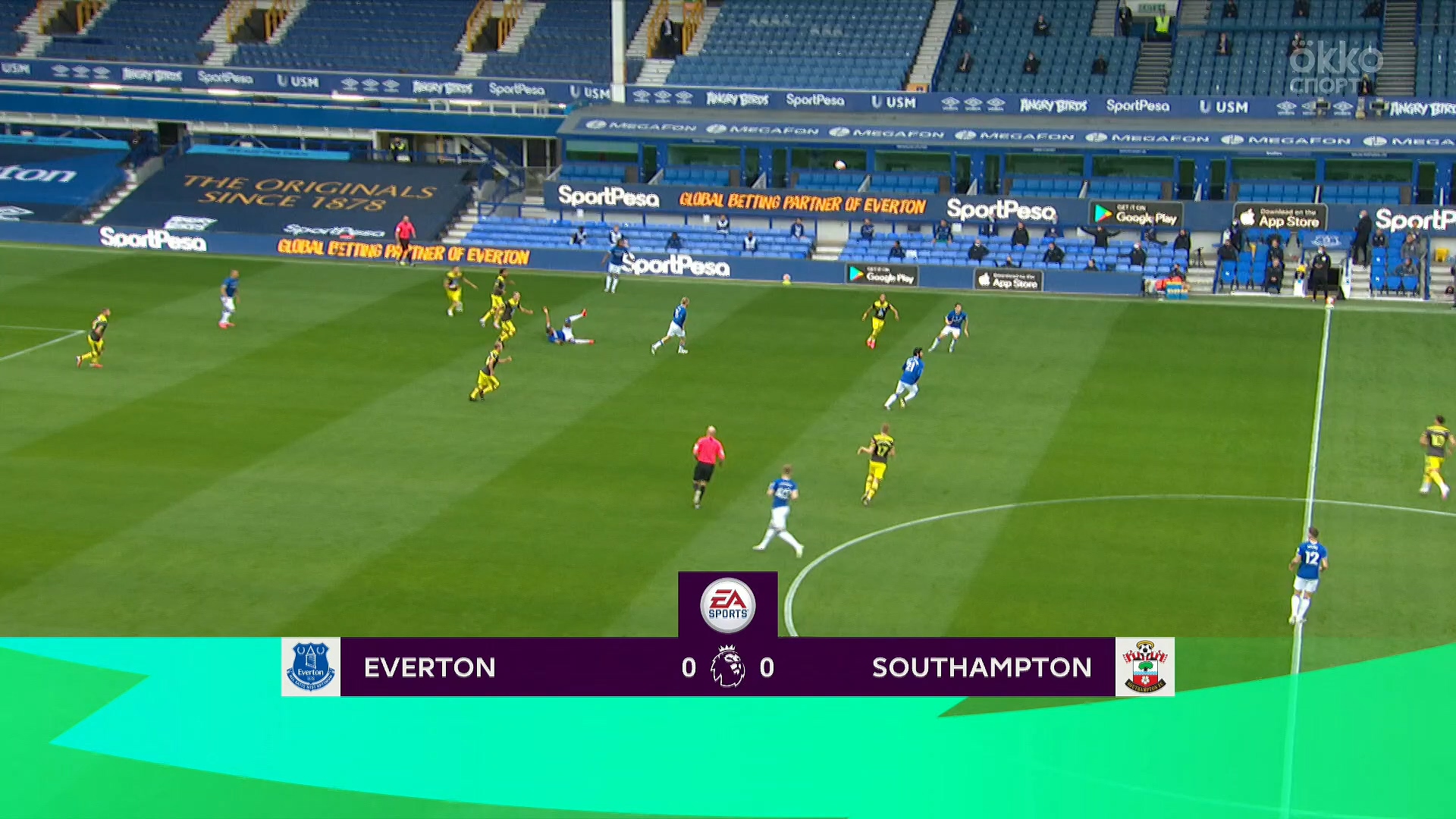 Чемпионат Англии 2019-2020 34-й тур Эвертон - Саутгемптон Okko Спорт.mkv_20200711_182059.790.jpg