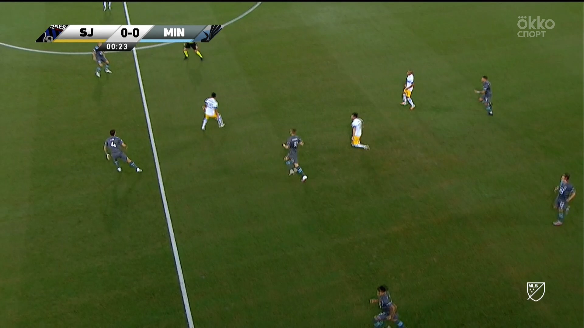 MLS - Высшая лига футбола 2020 Турнир MLS is Back 14 финала Сан-Хосе Эрткуэйкс - Миннесота Okko Спорт.mkv_20200802_130159.083.jpg