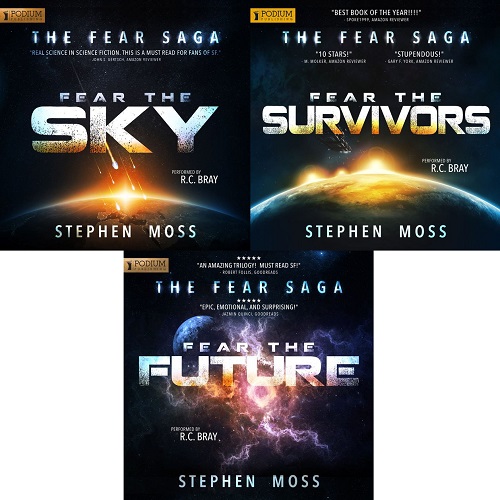 The Fear Saga Series Book 1-3 - Stephen Moss