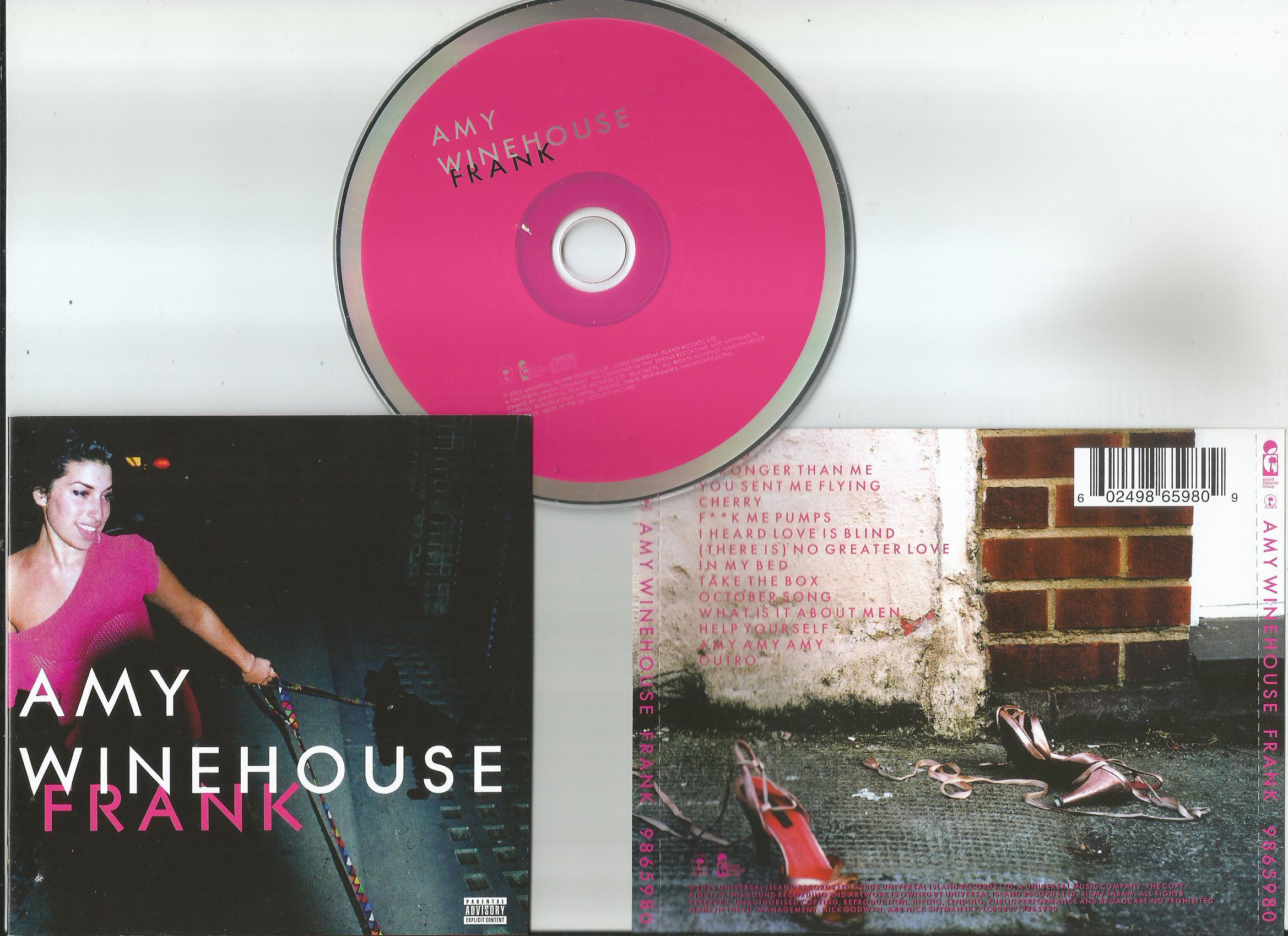 Albúm Frank de Amy Winehouse en CDandLP