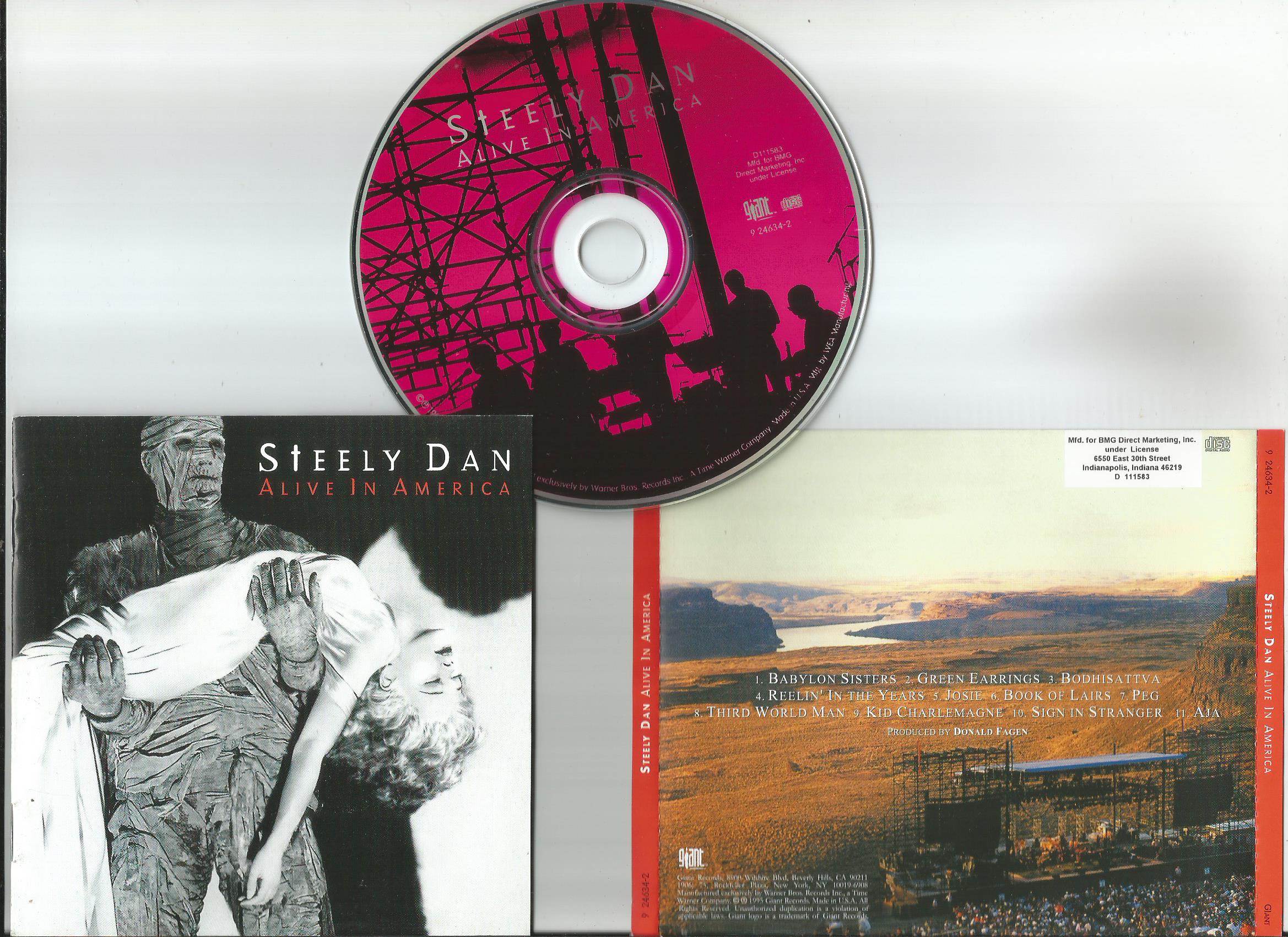 Steely Dan Alive in america (Vinyl Records, LP, CD) on CDandLP