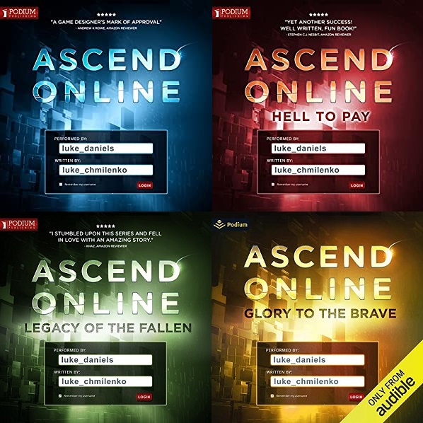 Ascend Online Series Book 1-4 - Luke Chmilenko