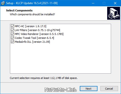 K-Lite Codec Pack Update 16.5.4 [En]