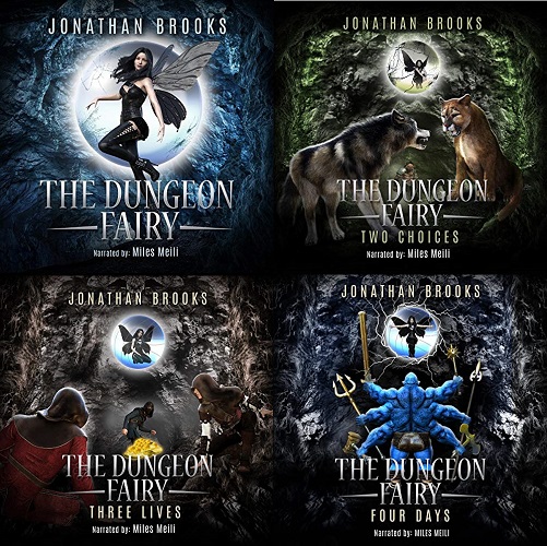 The Hapless Dungeon Fairy Series Books 1-4 - Jonathan Brooks