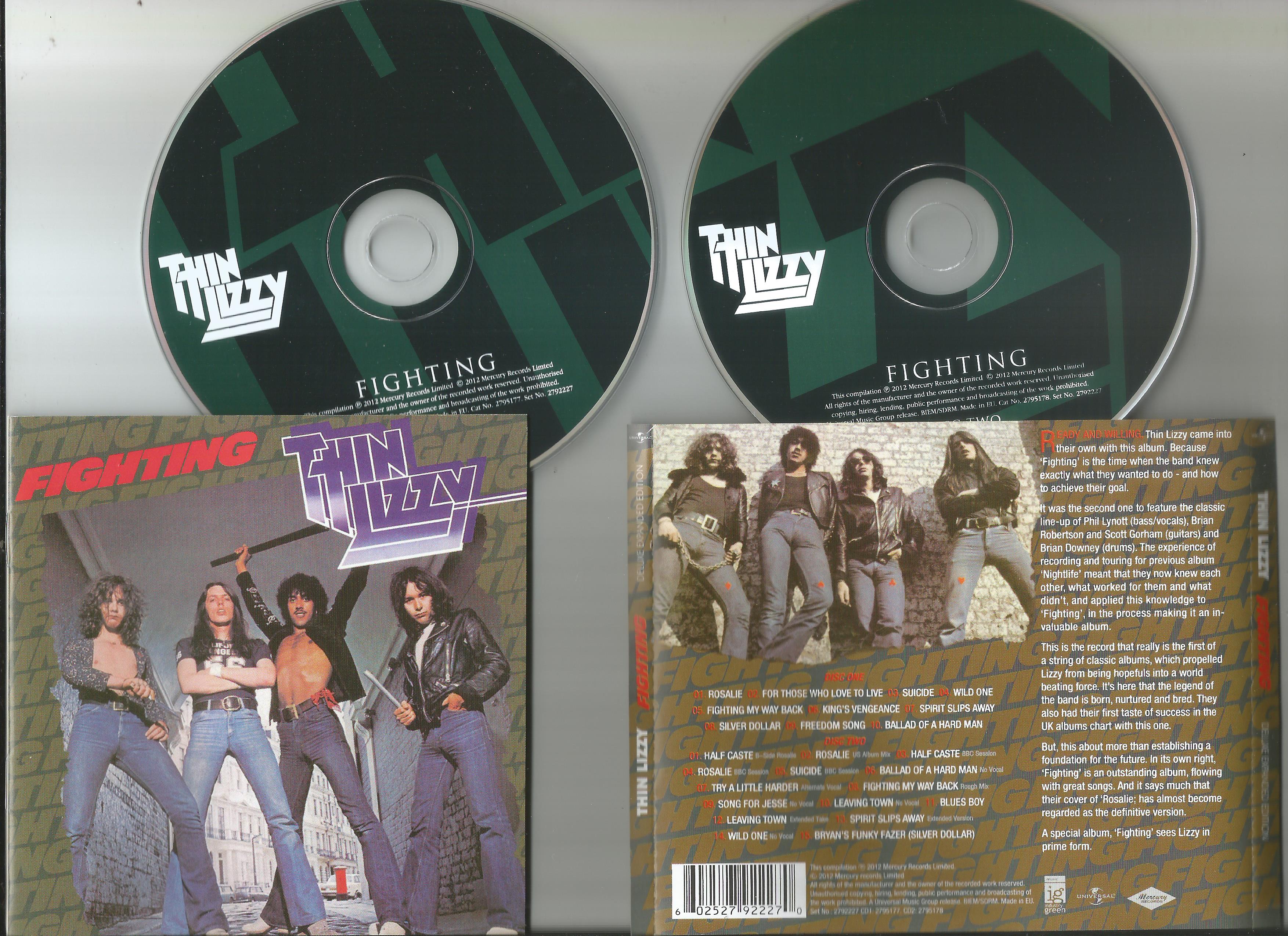 Thin Lizzy Fighting (Vinyl Records, LP, CD) on CDandLP