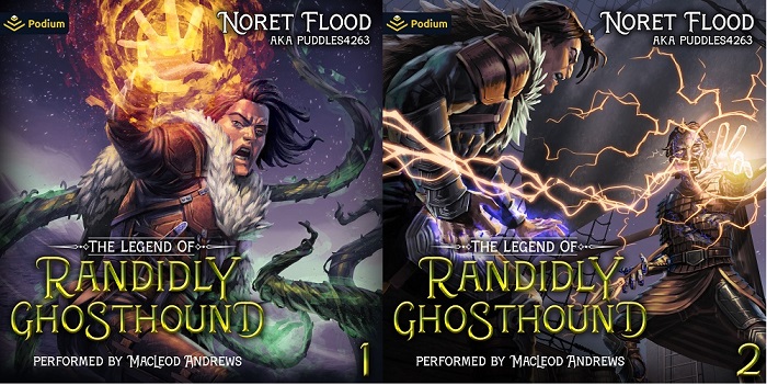 The Legend of Randidly Ghosthound Series Book 1-2 - Noret Flood, puddles4263