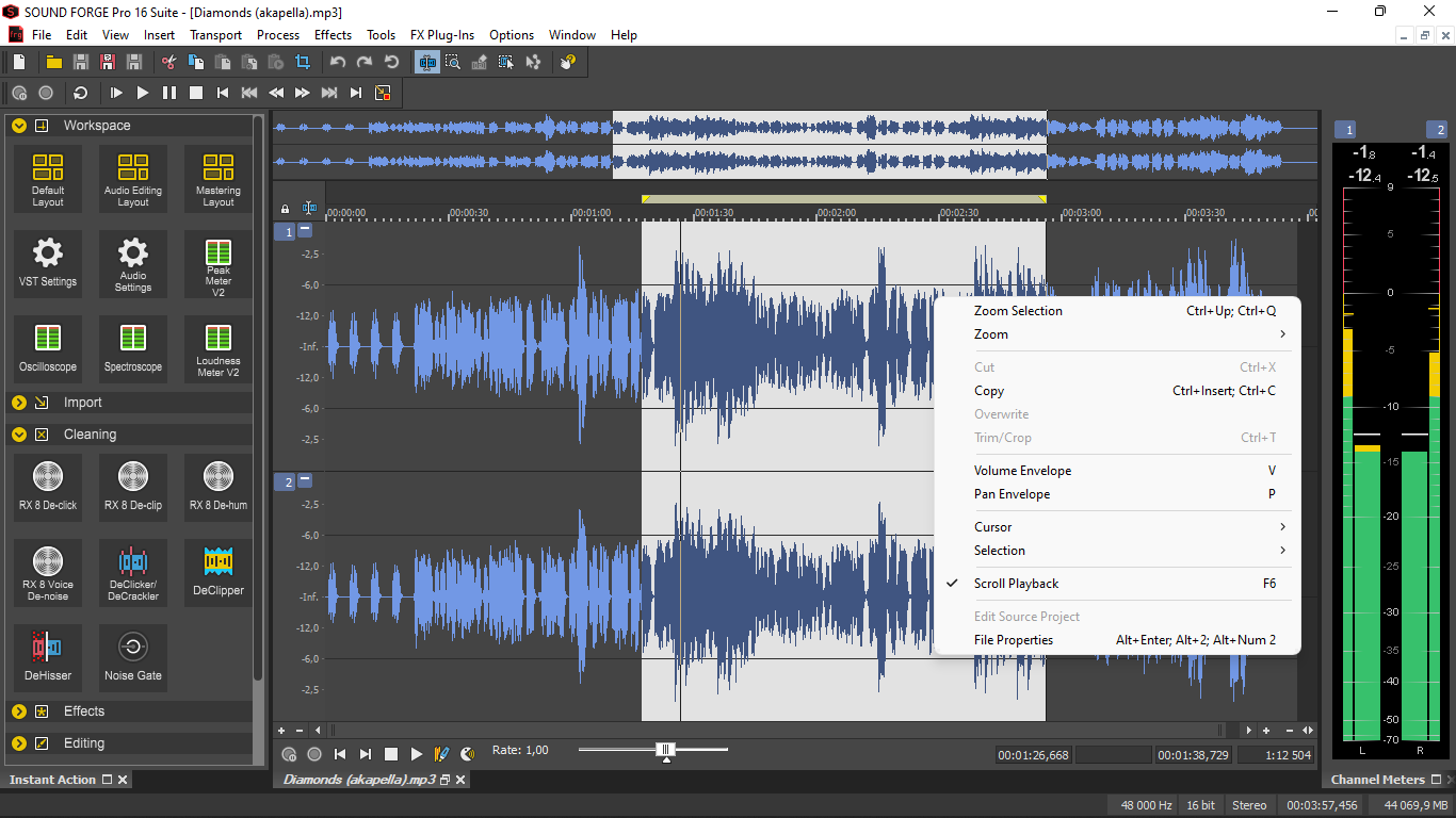 MAGIX Sound Forge Pro Suite 16.0.0.72 (x64) [En]