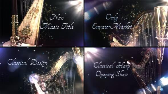 VideoHive - Harp - Classical Instrument Title 29297369