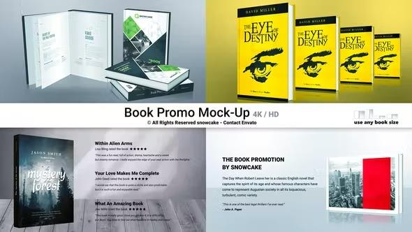 VideoHive - Book Promo Mock-Up 34106126