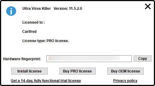 UVK Ultra Virus Killer Pro 11.5.2.0 + Portable 9f3811a500c36c7c9d14a182694aa840