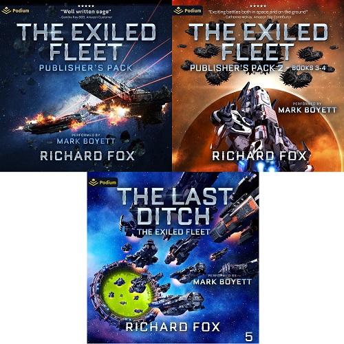 Exiled Fleet Series Book 1-5 - Richard Fox