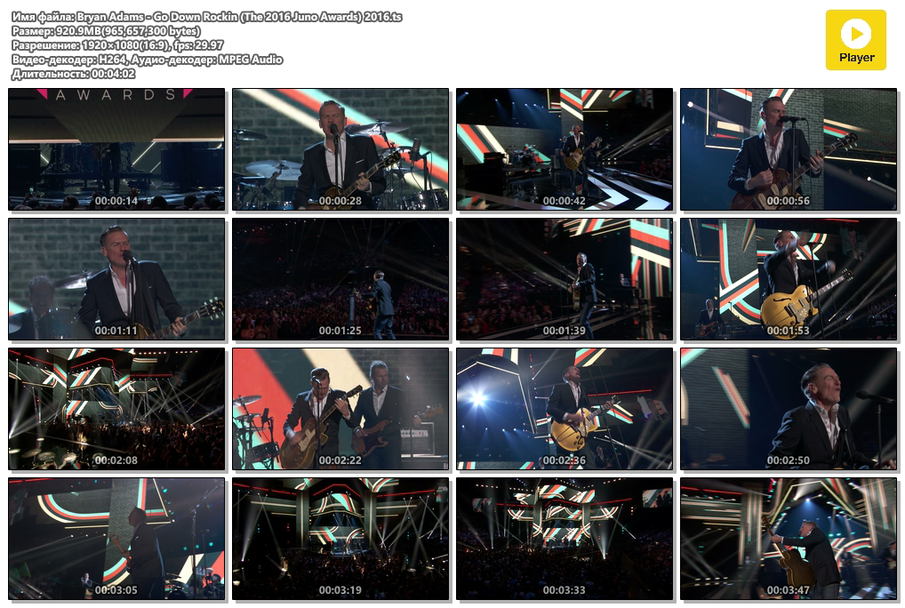 Bryan Adams - Go Down Rockin (The 2016 Juno Awards) 2016.ts.png