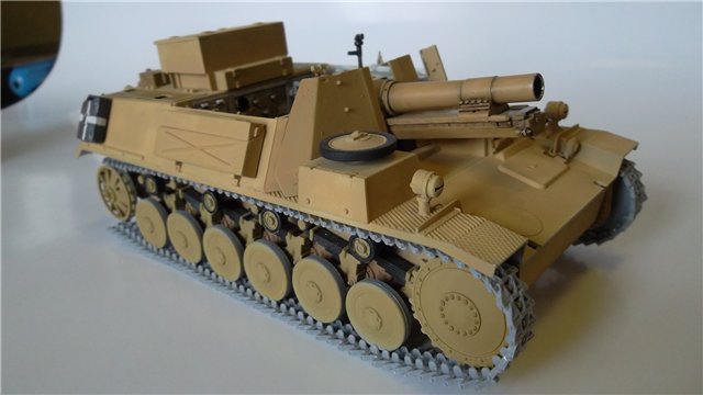 15 cm sIG auf Fahrgestell Pz II или Sturmpanzer II, 1/35, (ARK 35012) 2310659f05751816dfd86f3330d63351