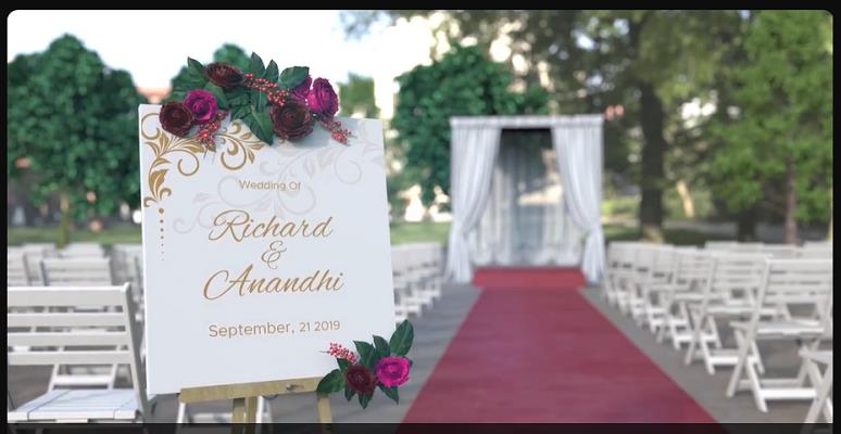 Motion Array - Wedding Welcome Sign 433669