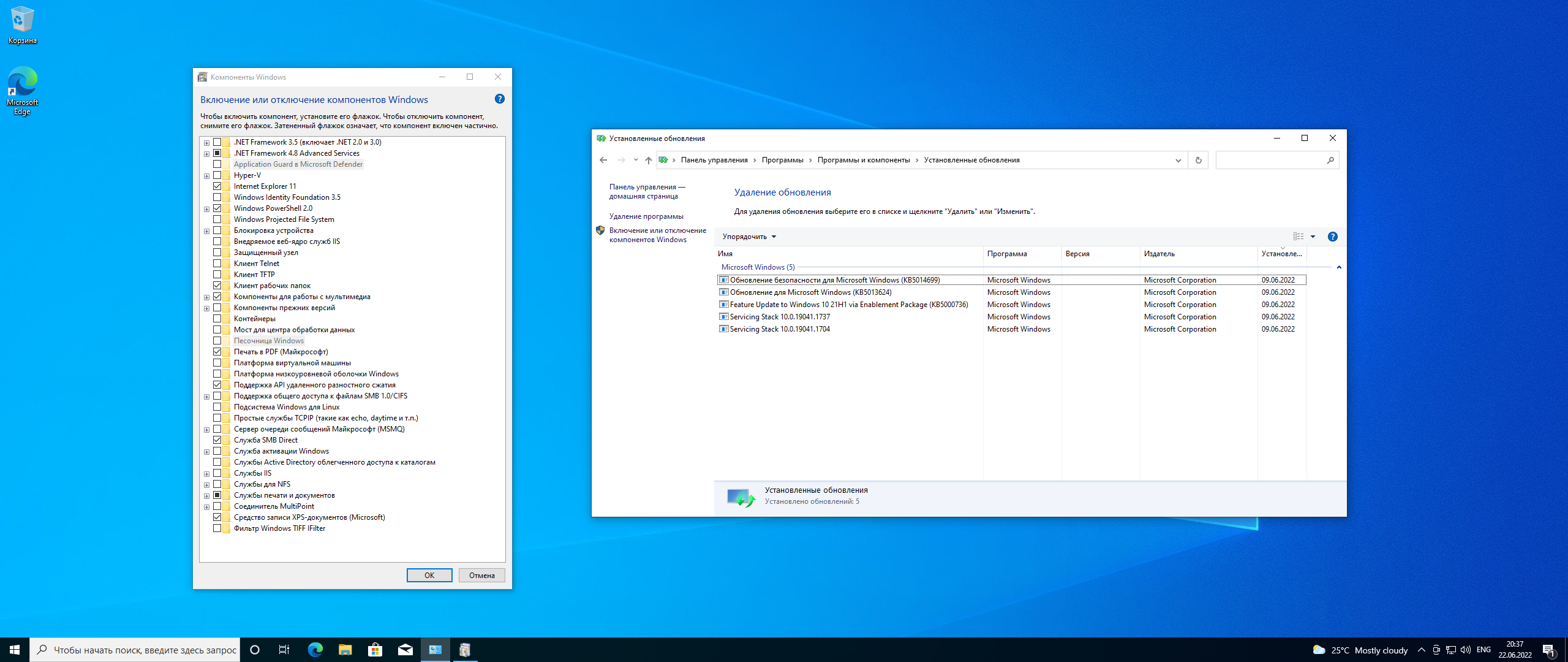 Microsoft Windows 10.0.19043.1766, Version 21H1 (Updated June 2022) - Оригинальные образы от Microsoft MSDN [Ru]