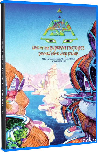 Asia - Asia in Asia Live at The Budokan, Tokyo, 1983 (2022, Blu-ray)