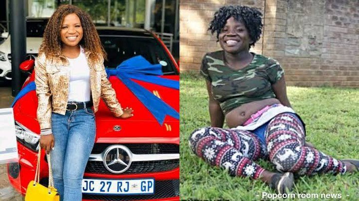 The beautiful photos of Makhadzi before and after fame. - Styles 7