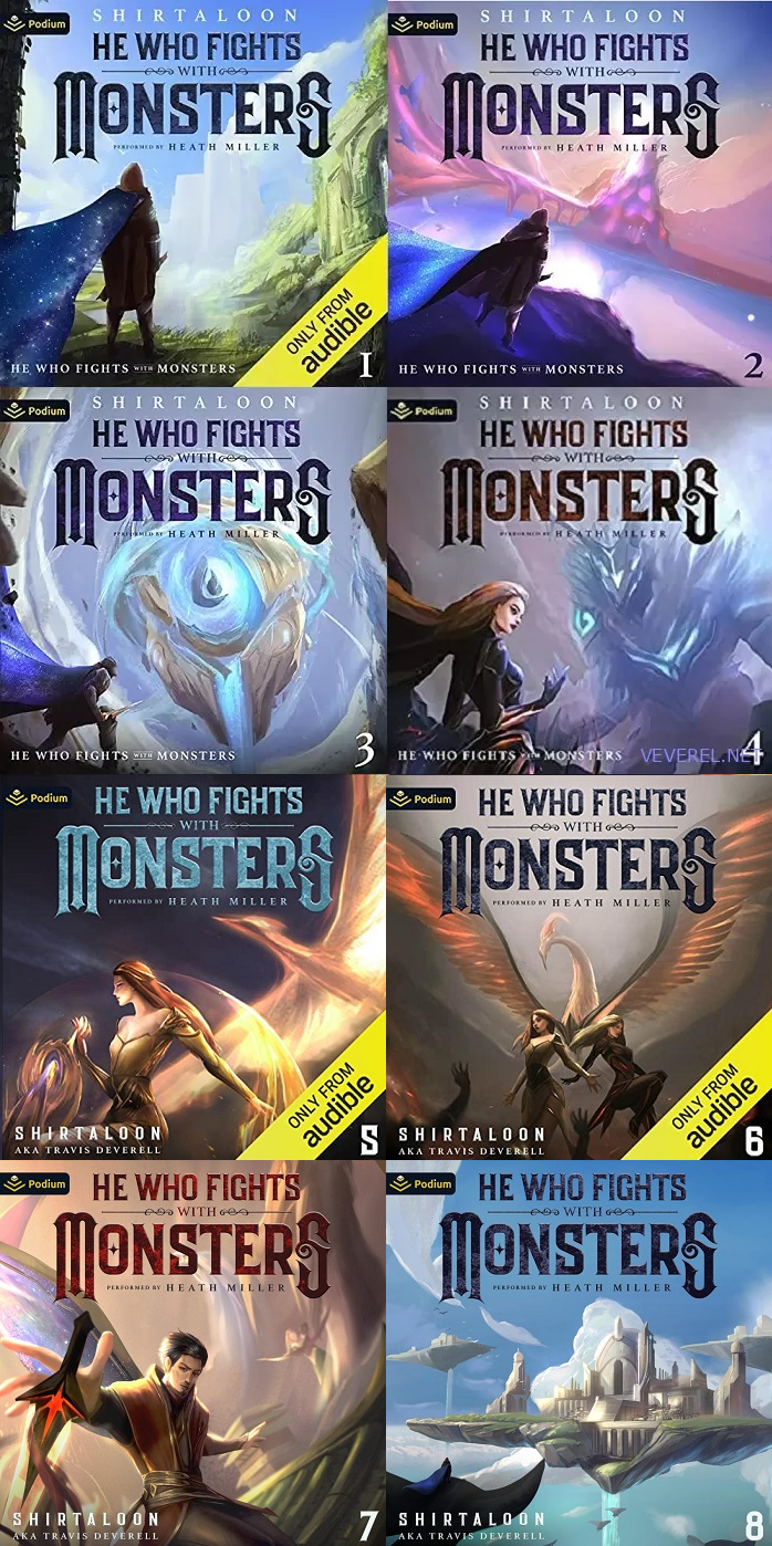 He Who Fights with Monsters Series Book 1-8 - Shirtaloon
