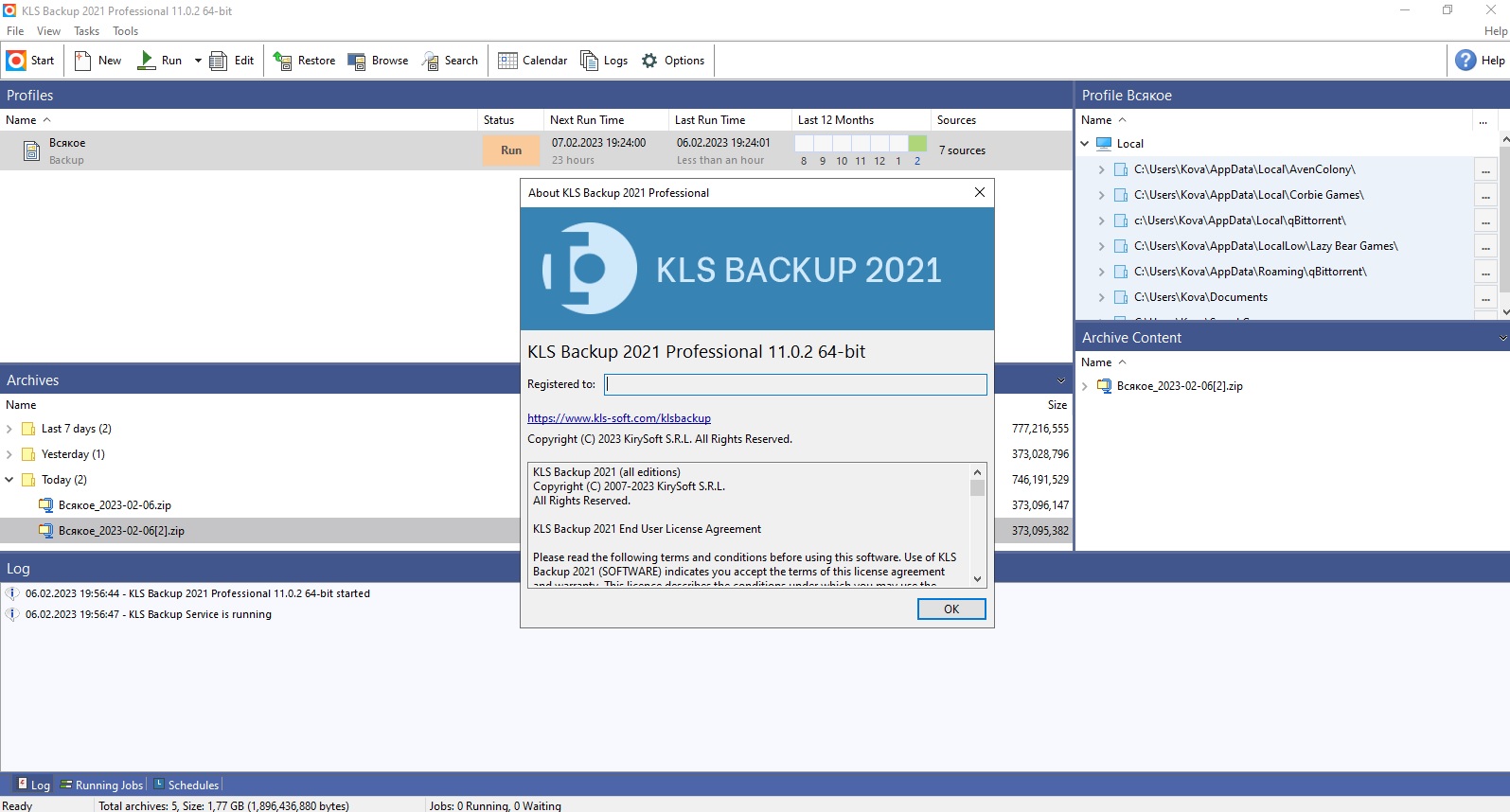 KLS Backup 2021 Professional 11.0.2.0 (x64)  [En]