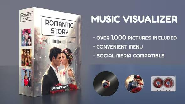 VideoHive - Romantic Love Story Music Visualizer 43518973