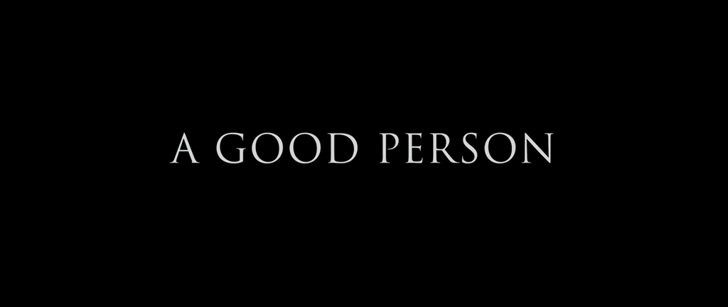 A good person