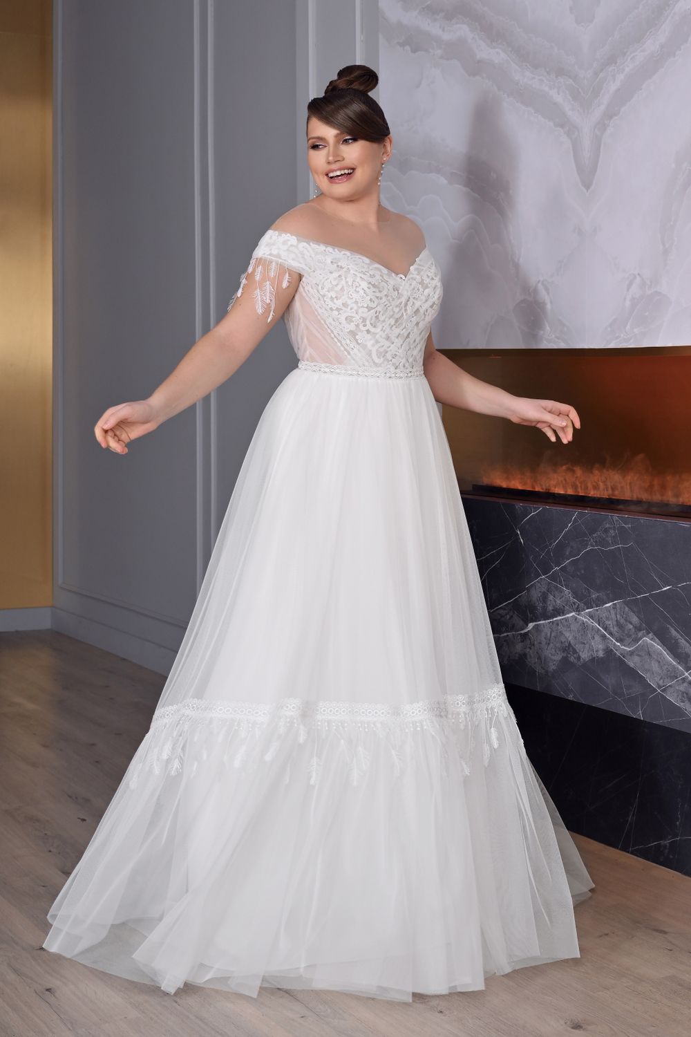 Как выбрать свадебное платье полной невесте