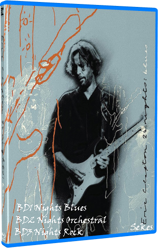 Eric Clapton - The Definitive 24 Nights (2023, 3xBlu-ray)