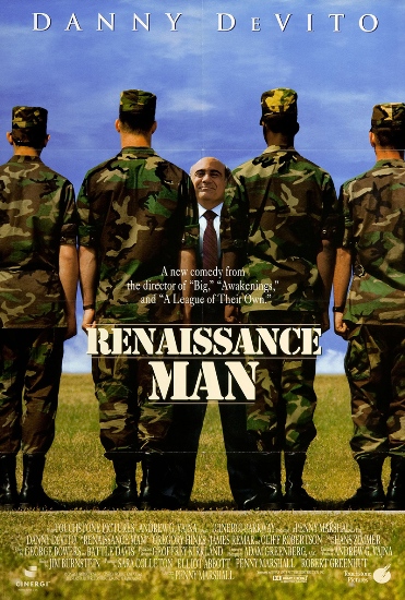 Человек эпохи Возрождения / Renaissance Man (1994) WEB-DLRip-AVC | КПК | P, P2