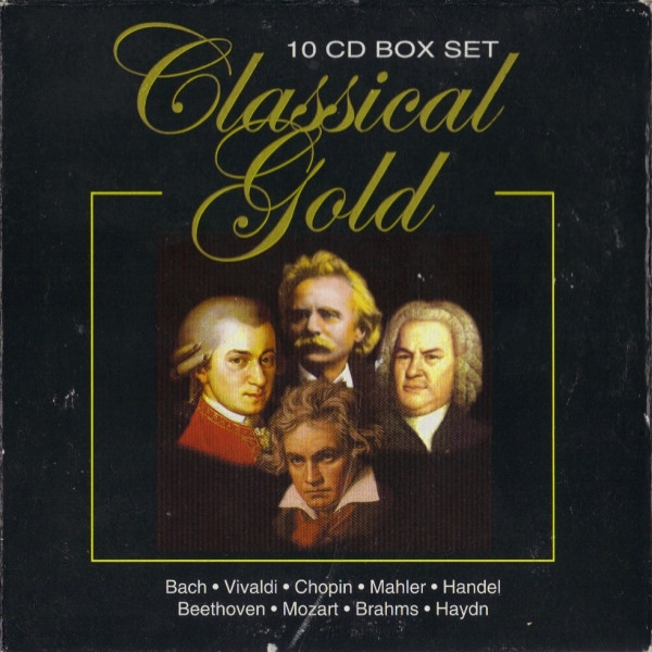 Classical Gold - Box 1 - Works Of Mozart, Brahms, Beethoven, Vivaldi - Part 2 - 5CDs of 10CDs  B60d18f9ab09e31d72612d728edacc6e