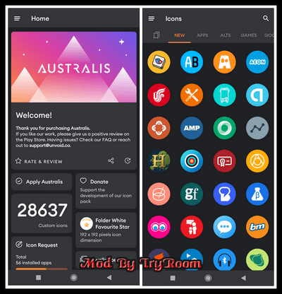 Australis - Icon Pack V1.31.0 91ad8b20f229c67bb3f2260af53530e2