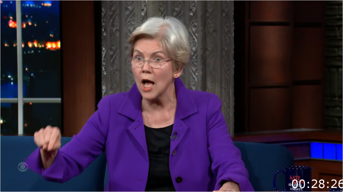 Stephen Colbert (2024-02-05) Elizabeth Warren [720p] (x265) 4387a029e78329dac1ddf71d8cfcd965