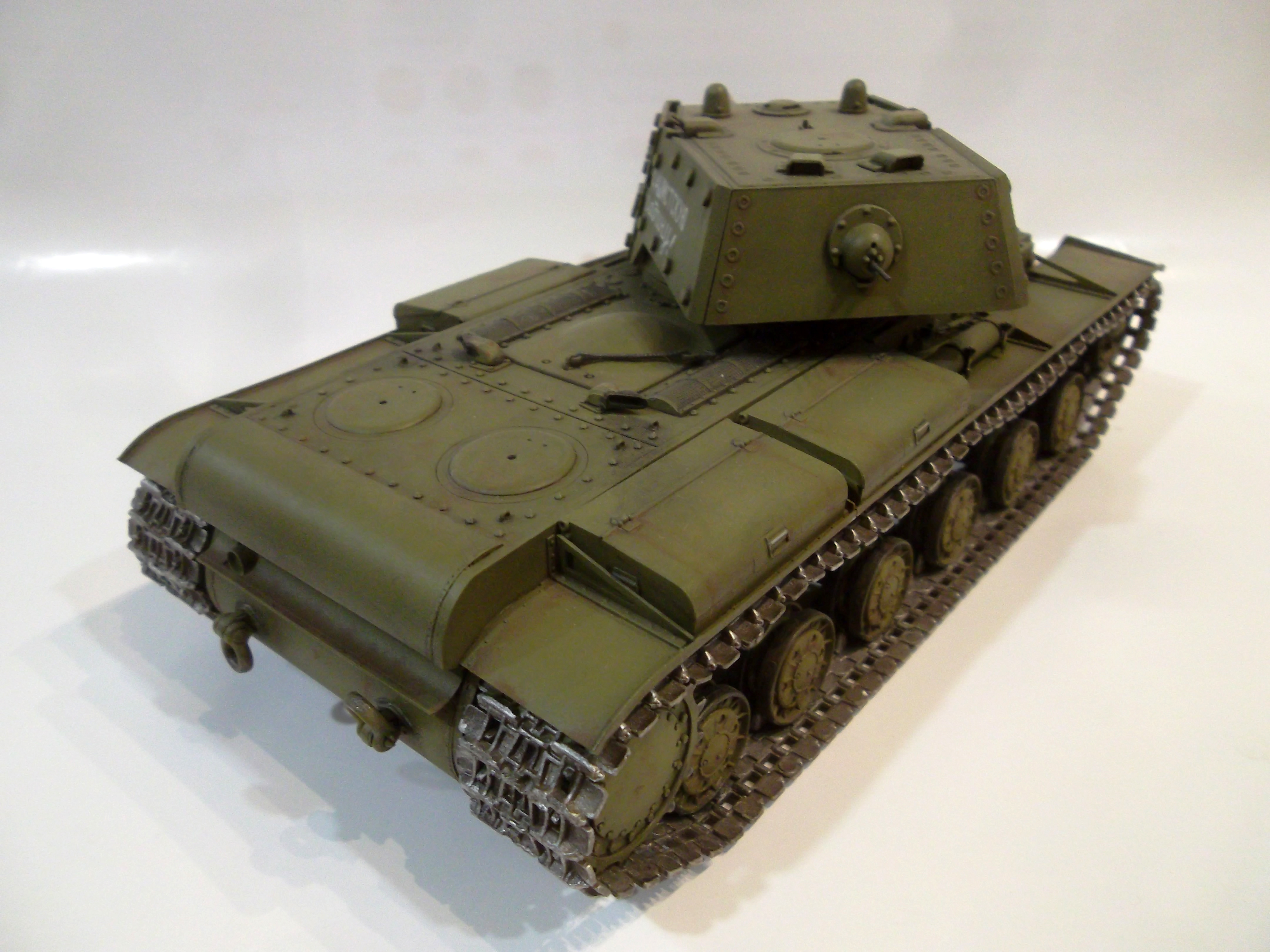 КВ-1Э Экранированный, 1/35, (Trumpeter 357/Моделист 303536). 434bb8d4539f92d484347e6280a012c9