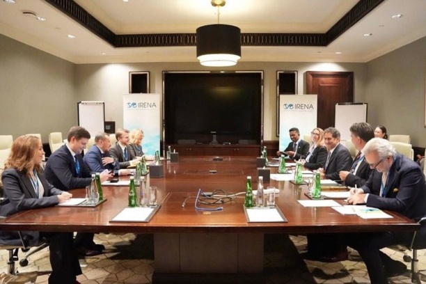 Замминистра энергетики РФ провел рабочую встречу с генеральным директором IRENA