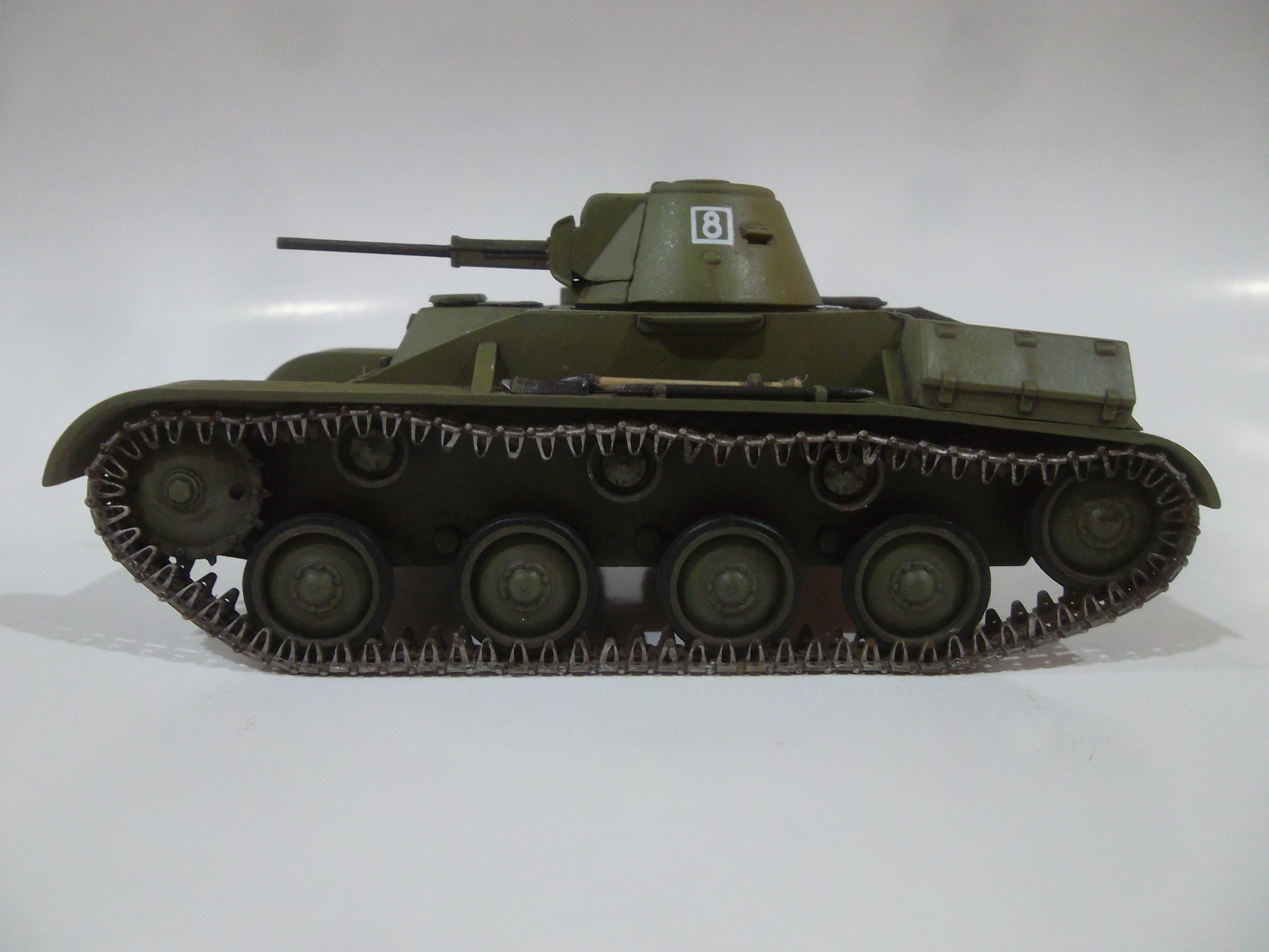 Легкий танк Т-60 ранний, 1/35 (основа: Политехника / Звезда 3501) 97d7a6821152092948c5507252f95382