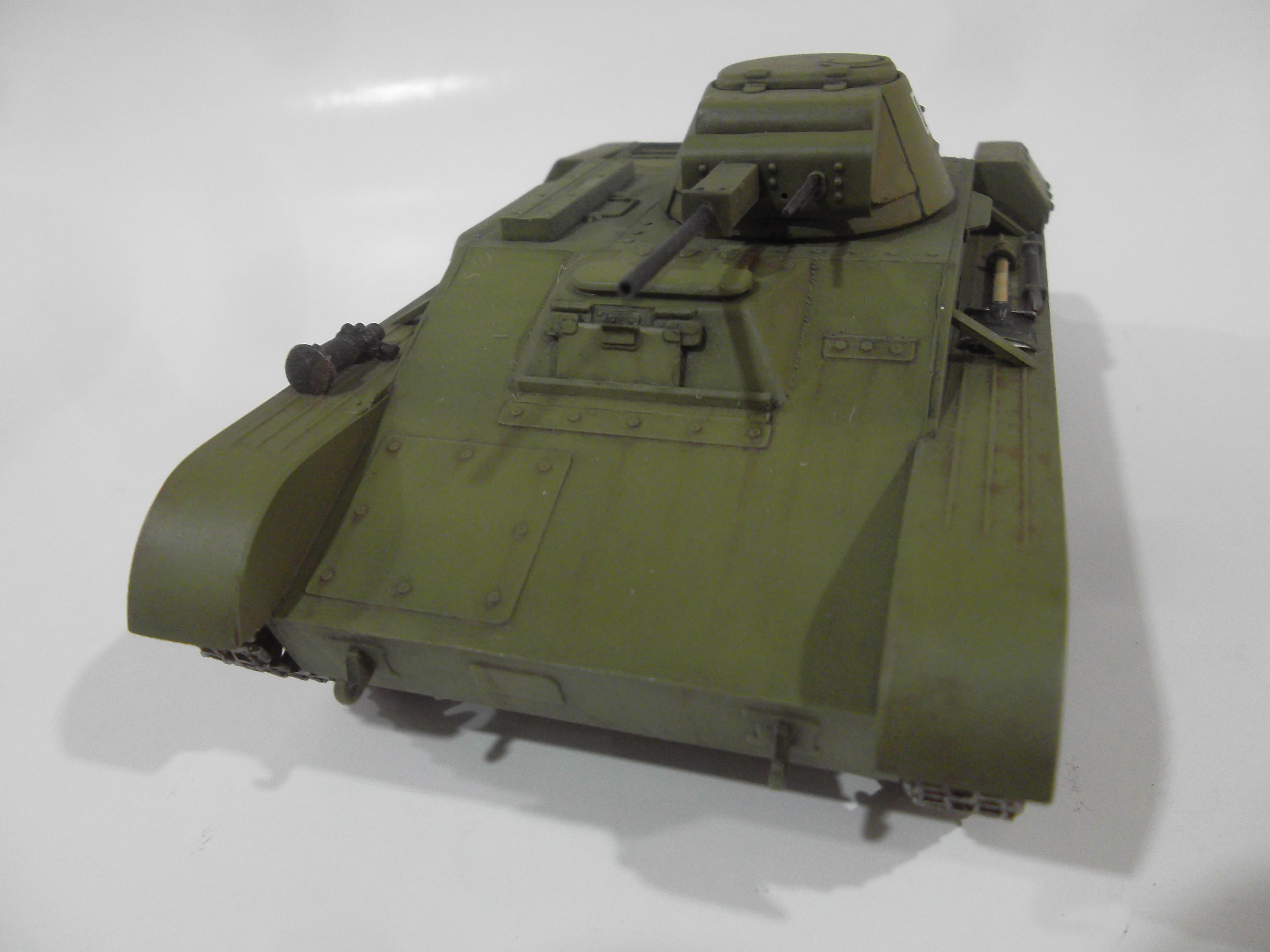 Легкий танк Т-60 ранний, 1/35 (основа: Политехника / Звезда 3501) E877a44bb8f64c370b20f65a81fd7085