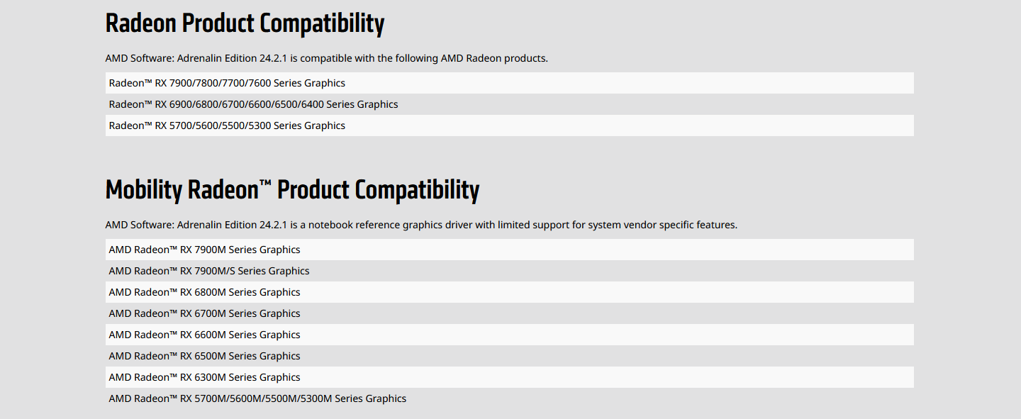 AMD Radeon Software Adrenalin Edition 24.6.1 WHQL (x86-x64) (2024) Multi/Rus