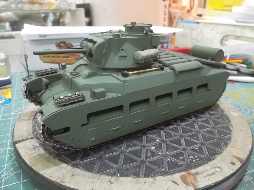 Пехотный танк Mk II Matilda II 1/35 (Tamiya 35024) 315449022042d367573635b6c4fd4559