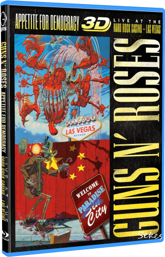 Guns N' Roses - Appetite for Democracy (2014, Blu-ray 3D)