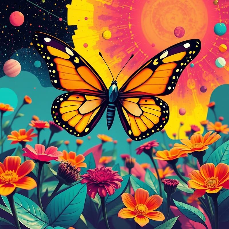 pop art style AI art