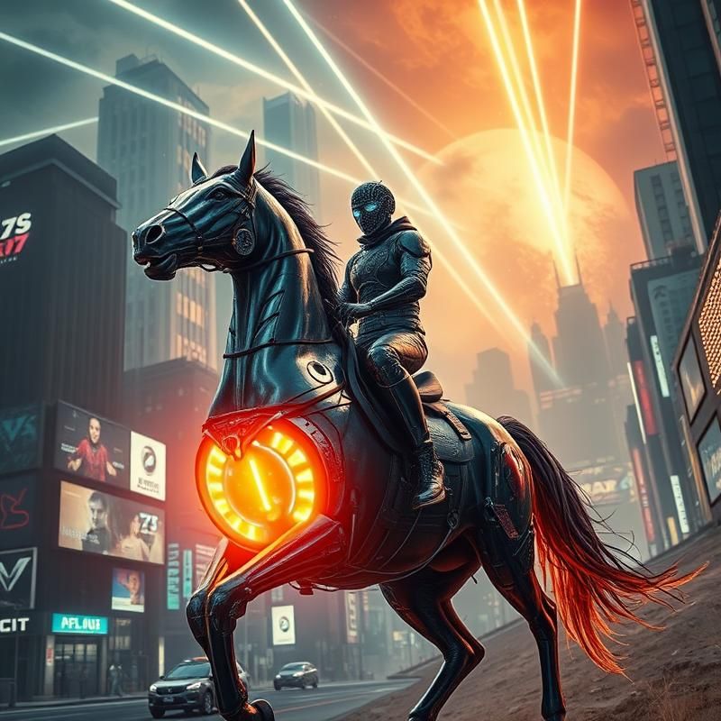 sci-fi art style AI art