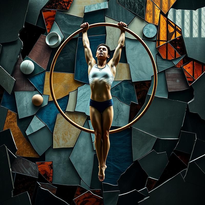 cubism style AI art