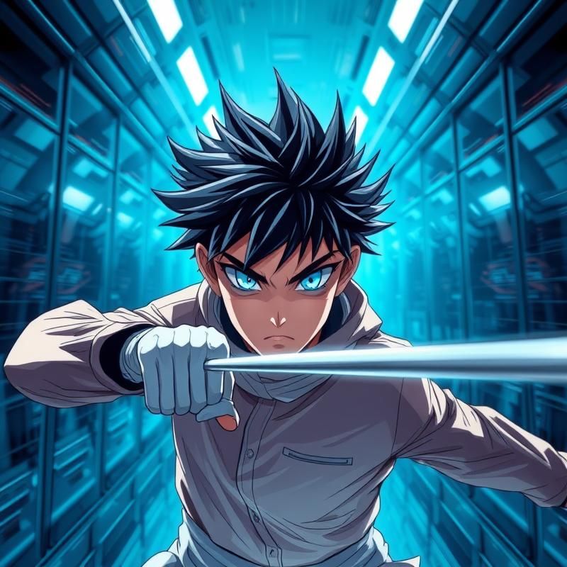 anime style AI art