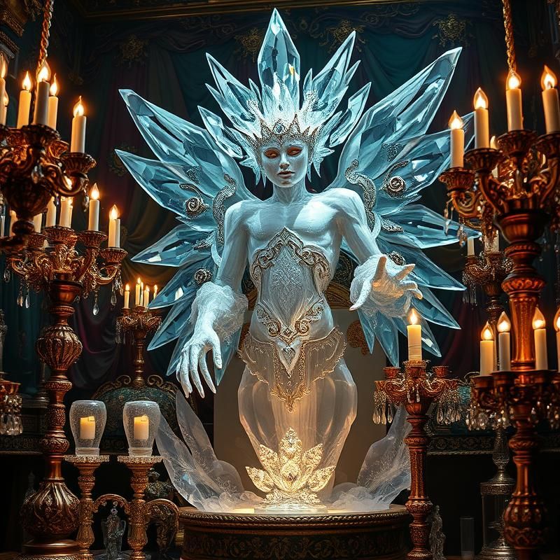 maximalist style AI art