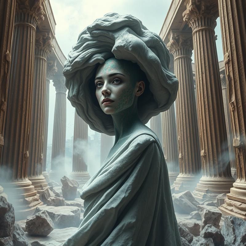 surrealism style AI art