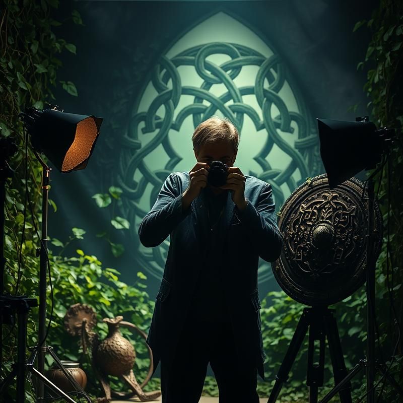 celtic style AI art