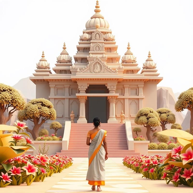 low poly style AI art