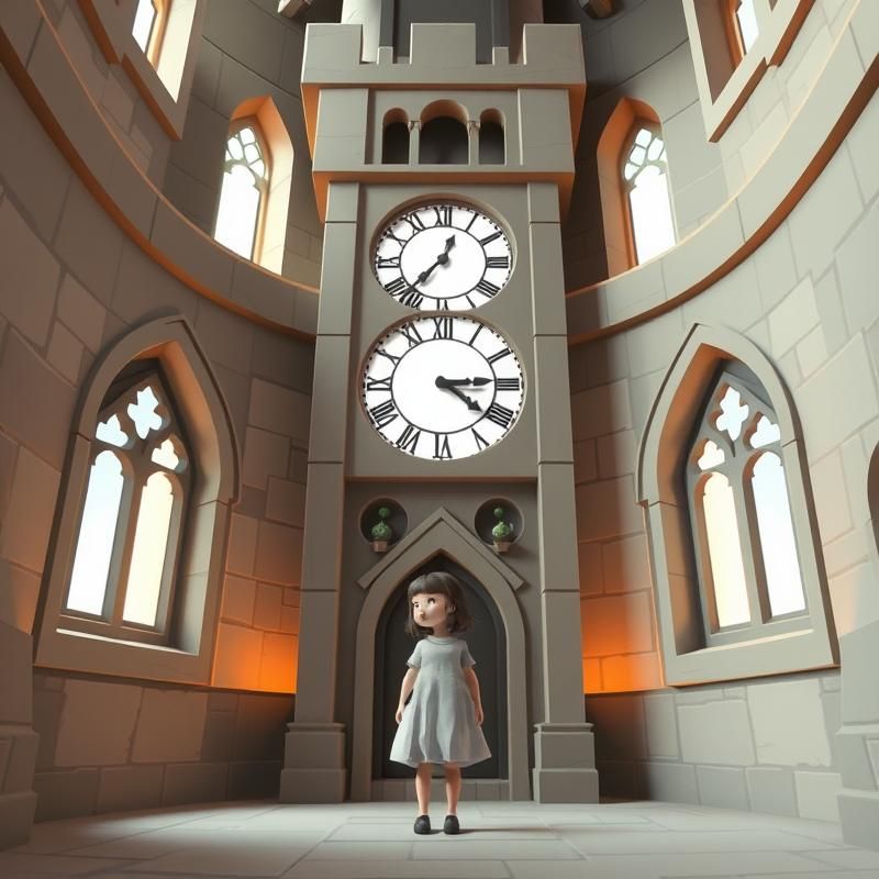 low poly style AI art