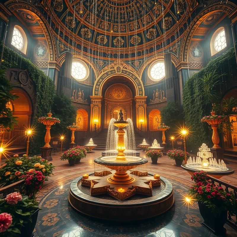 byzantine style AI art