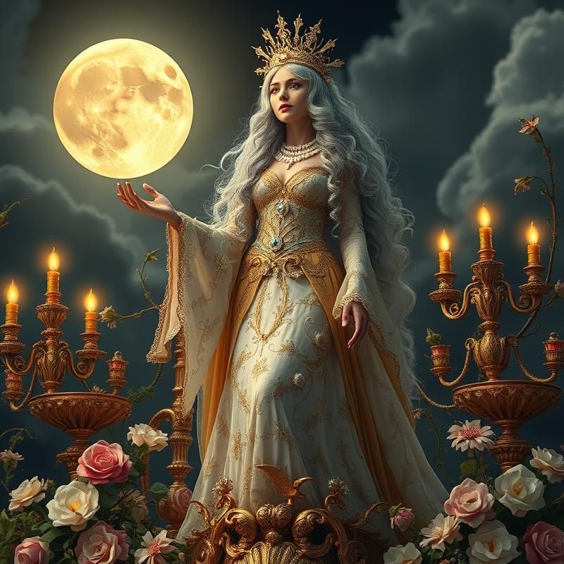 rococo style AI art